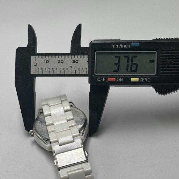 3/$30 Relic Watch Women Crystal Bezel Day Date 37MM Round Dial New Battery 7.25" - Picture 10 of 12